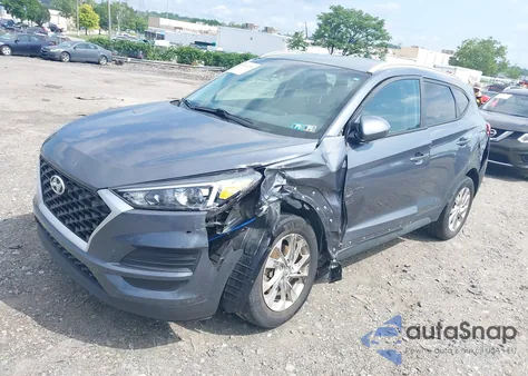 2021 Hyundai Tucson Value z USA, uszkodzony, nr VIN KM8J3CA46MU373777